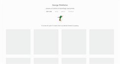 Desktop Screenshot of georgemiddleton.com