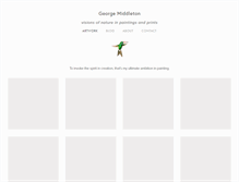 Tablet Screenshot of georgemiddleton.com